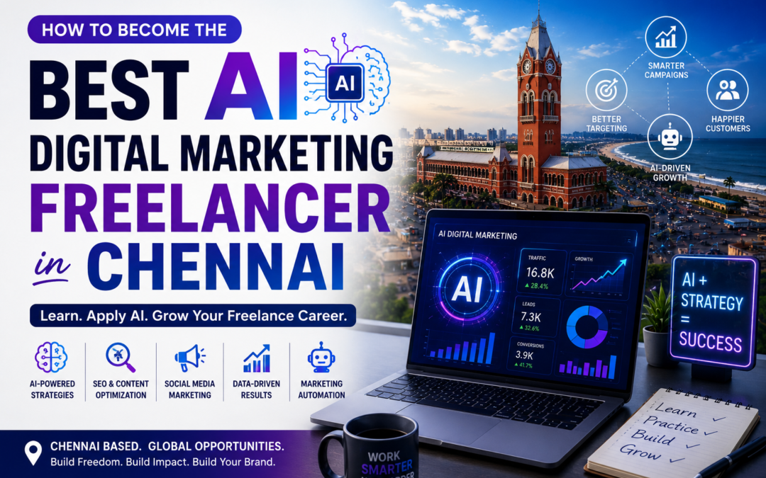 How to Become the Best AI Digital Marketing Freelancer in Chennai: A Complete Guide for Beginners and Professionals