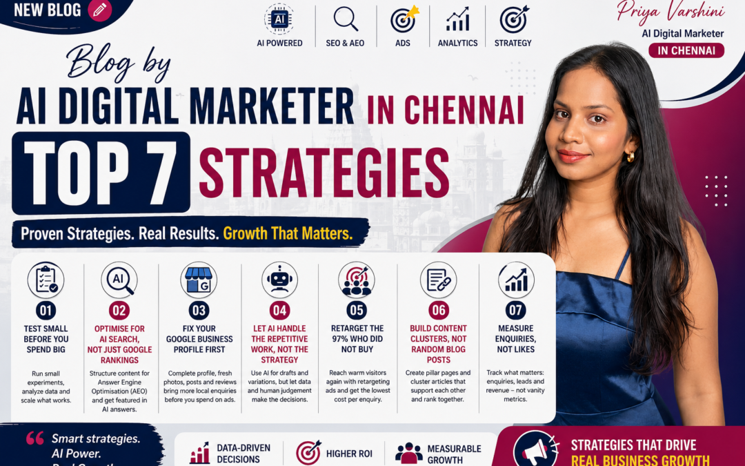 Best AI Digital Strategist in Chennai: Top 7 AI Marketing Strategies for Business Growt