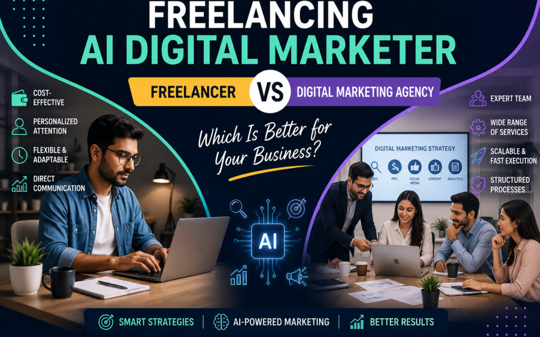 Freelancing AI Digital Marketer vs Digital Marketing Agency: Which Is the Right Choice for Your Business?